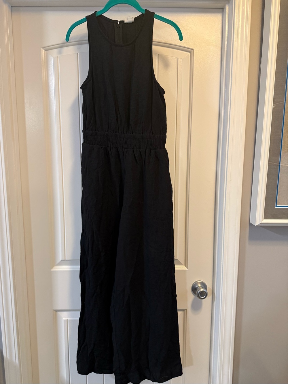 a new day Black Sleeveless Jumpsuit
